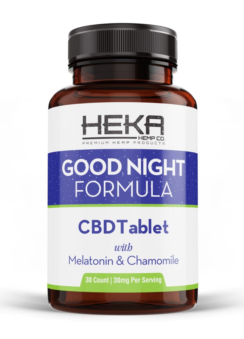 Heka Hemp Co. Tablets - 900mg - (Good Night Formula) CBD