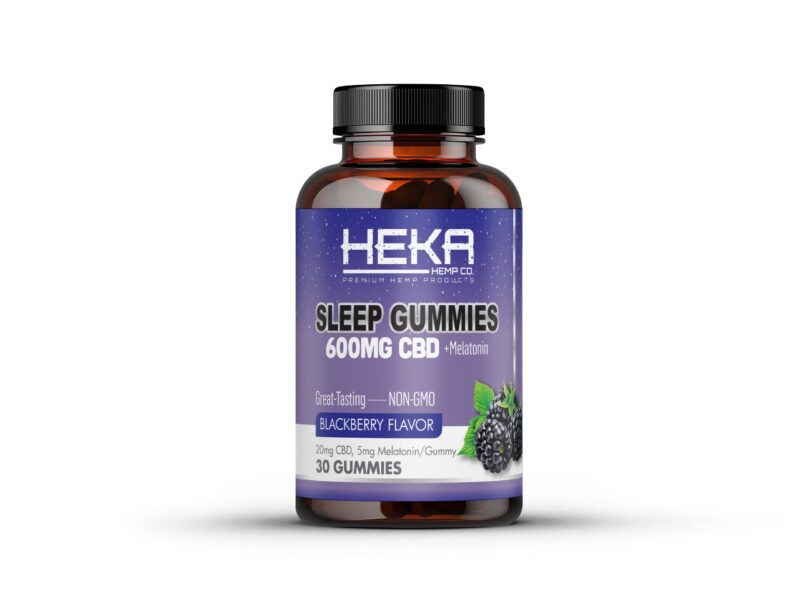 Heka Hemp Co. Sleep Gummies - Berry - 600mg CBD