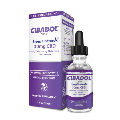 Cibadol Zero – BS – Sleep Tincture – 1050mg – 30ml CBD